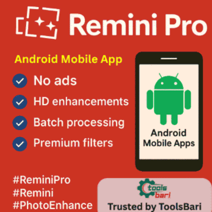 Remini Pro – পুরনো ছবিকে নতুনের মতো ঝকঝকে করুন!