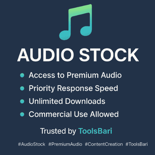 Audio Stock - কম খরচে মাসিক সাবসক্রিপশন