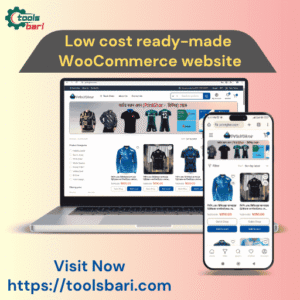 সবচেয়ে কম দামে ওয়ার্ডপ্রেস দিয়ে তৈরি ই-কমার্স ওয়েবসাইট