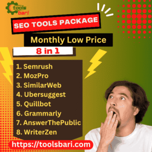 SEO Tools Packeg 8 in 1 - কম খরচে ৮টি প্রিমিয়াম ডিজিটাল মার্কেটিং টুলস।