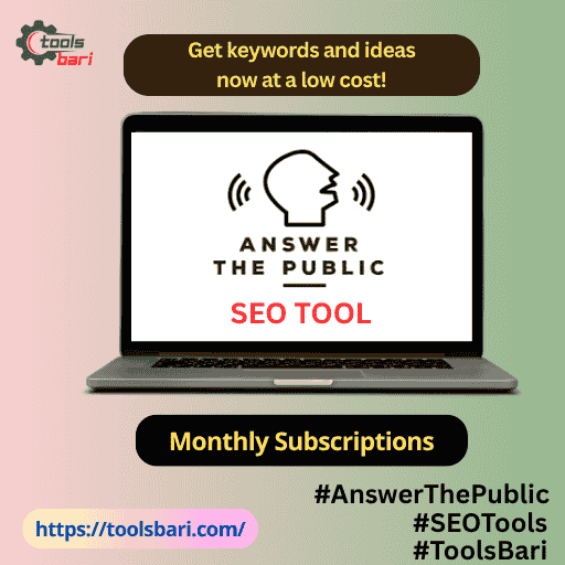 AnswerThePublic Premium সাবস্ক্রিপশন | কিওয়ার্ড ও আইডিয়া রিসার্চ টুল