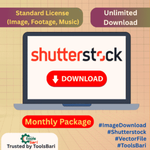 Shutterstock Standard Licences Downloade Monthly Subscription – মাস জোড়ে আনলিমিটেড ডাউনলোড এক্সেস।